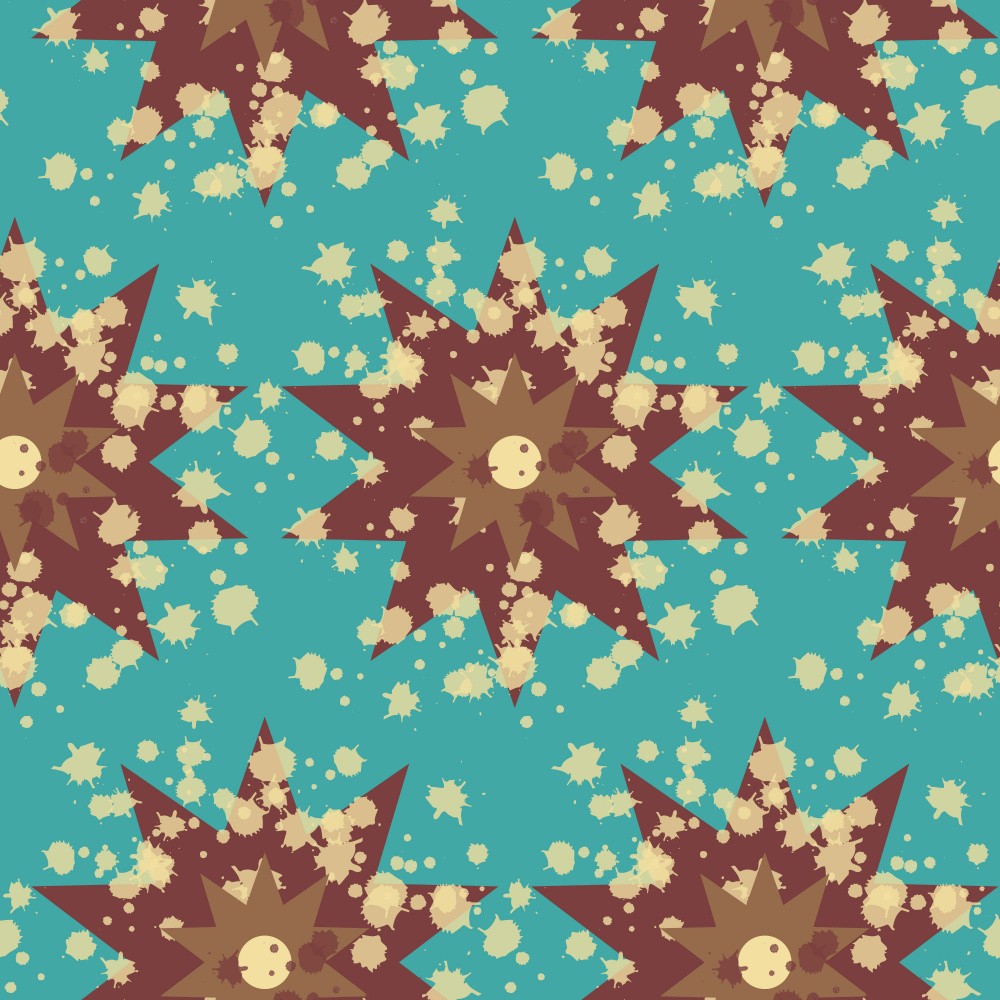 Vibrant Geometric Pattern