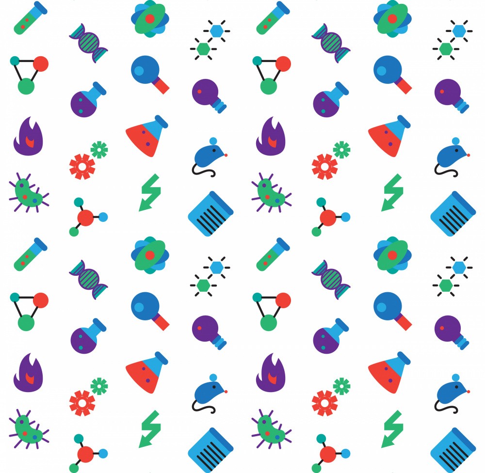 Scientific Whimsy Pattern