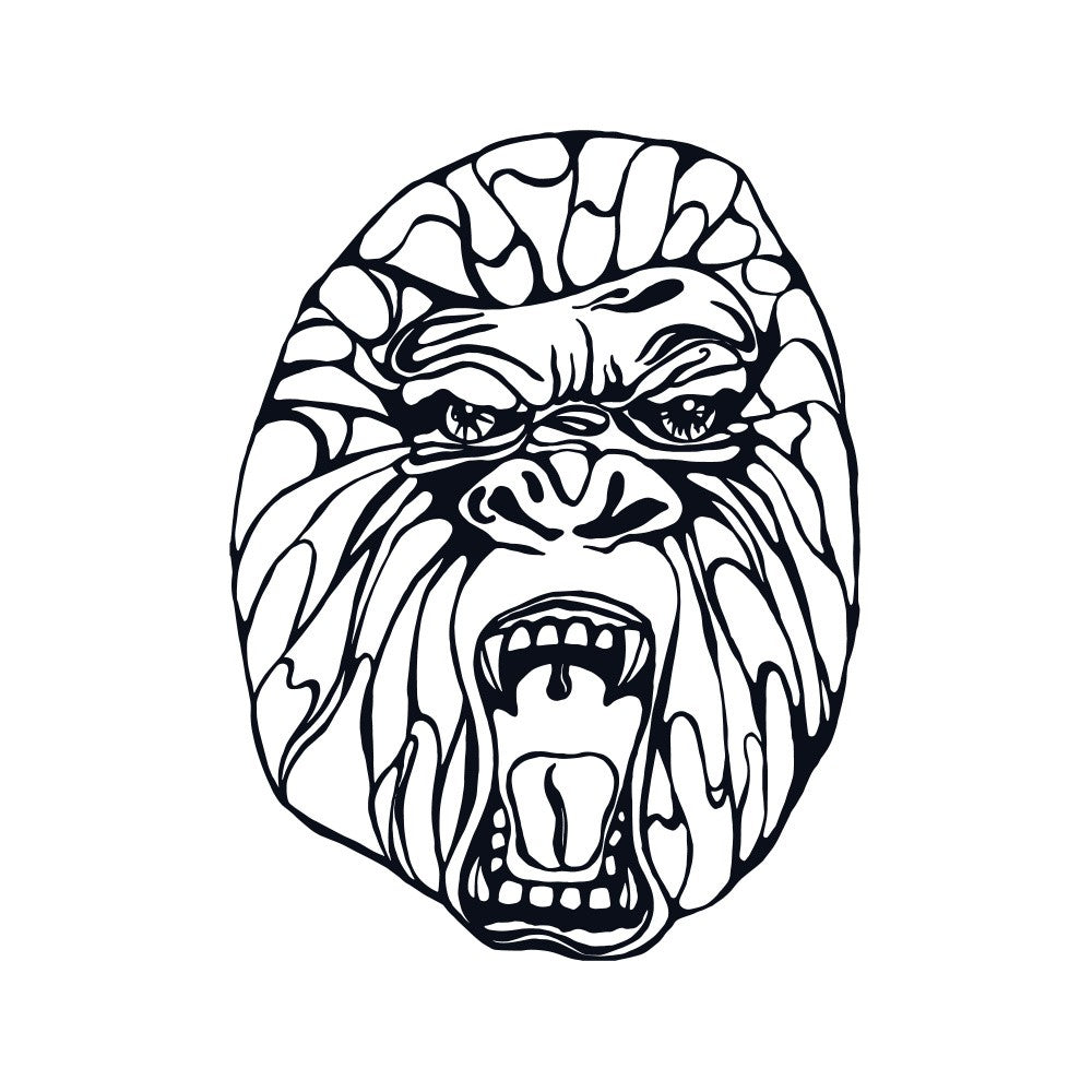 Striking Gorilla