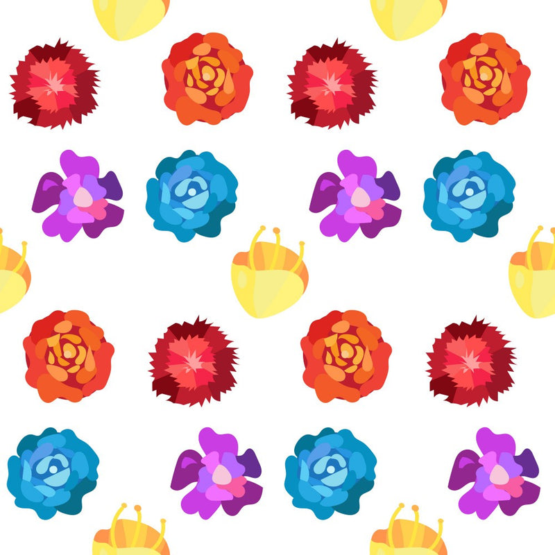 Colorful Flowers Pattern