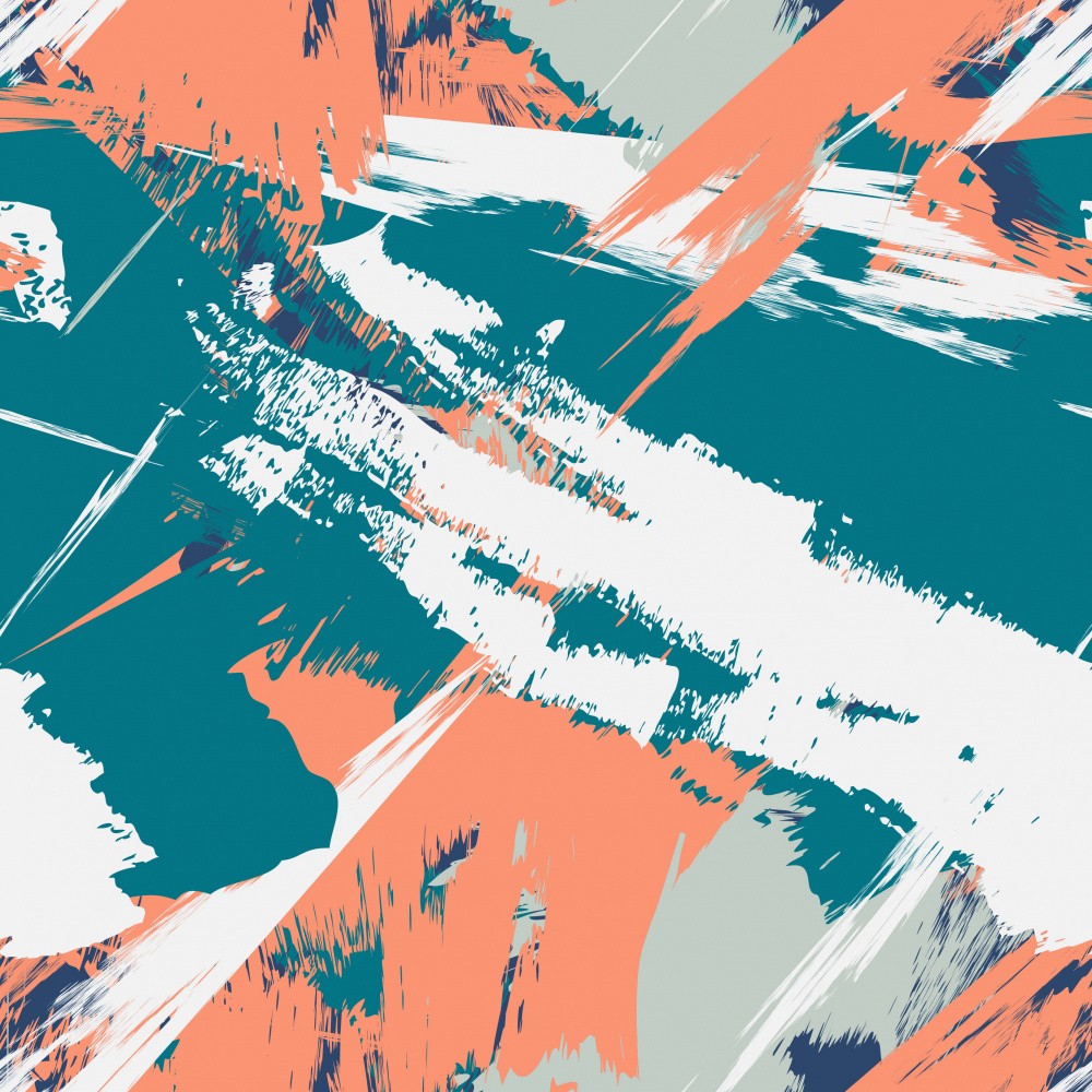 Abstract Brushstrokes