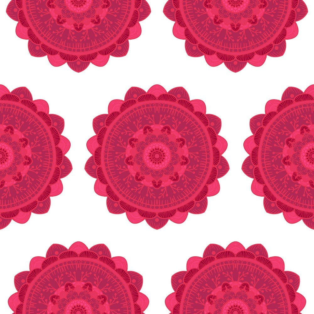 Abstract Mandala Line Art