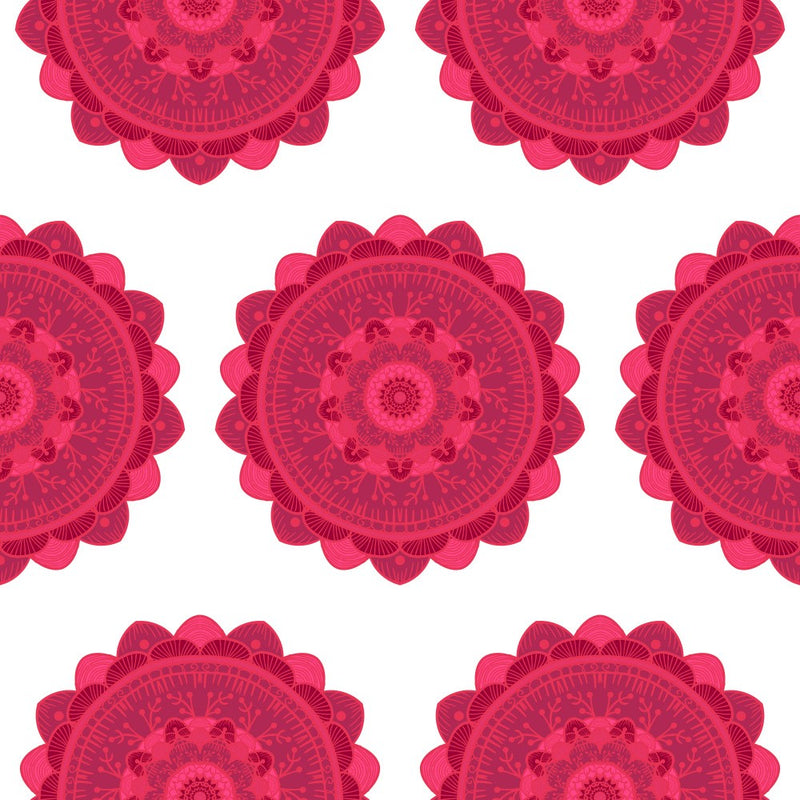 Abstract Mandala Line Art