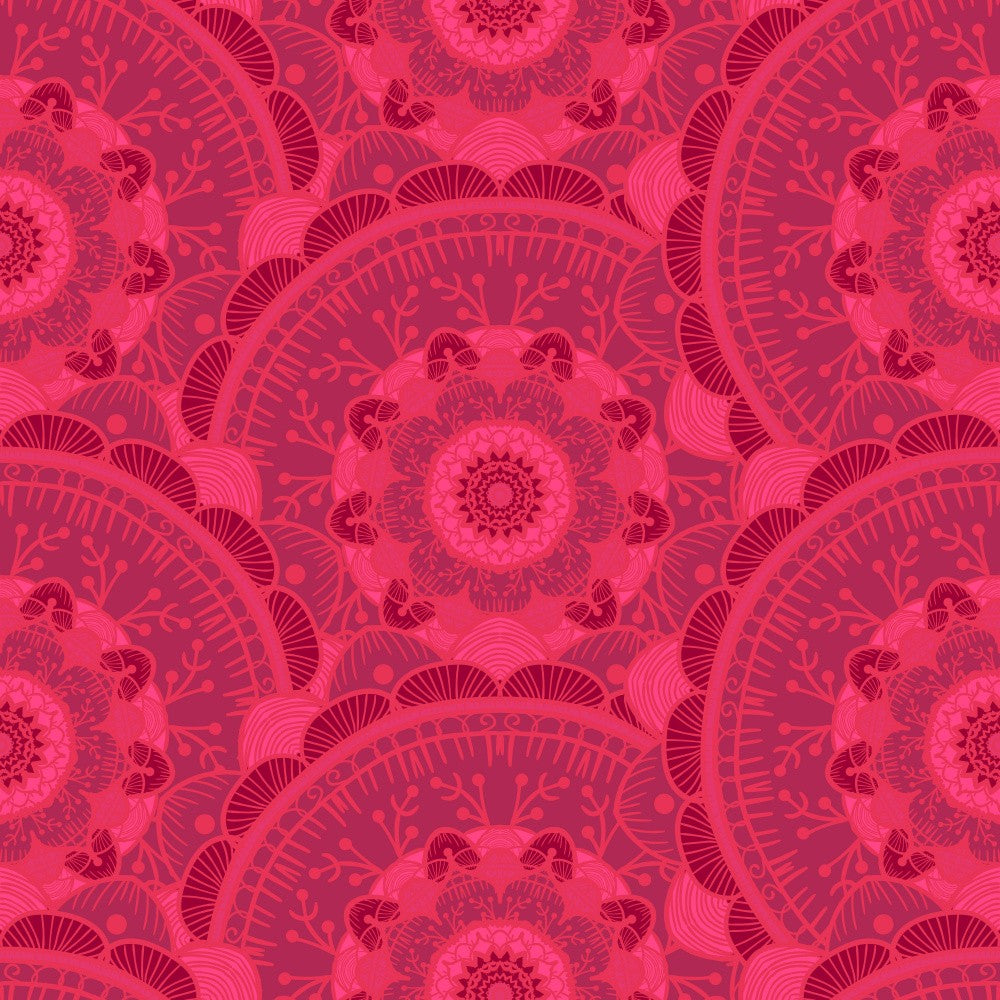 Abstract Mandala Line Art