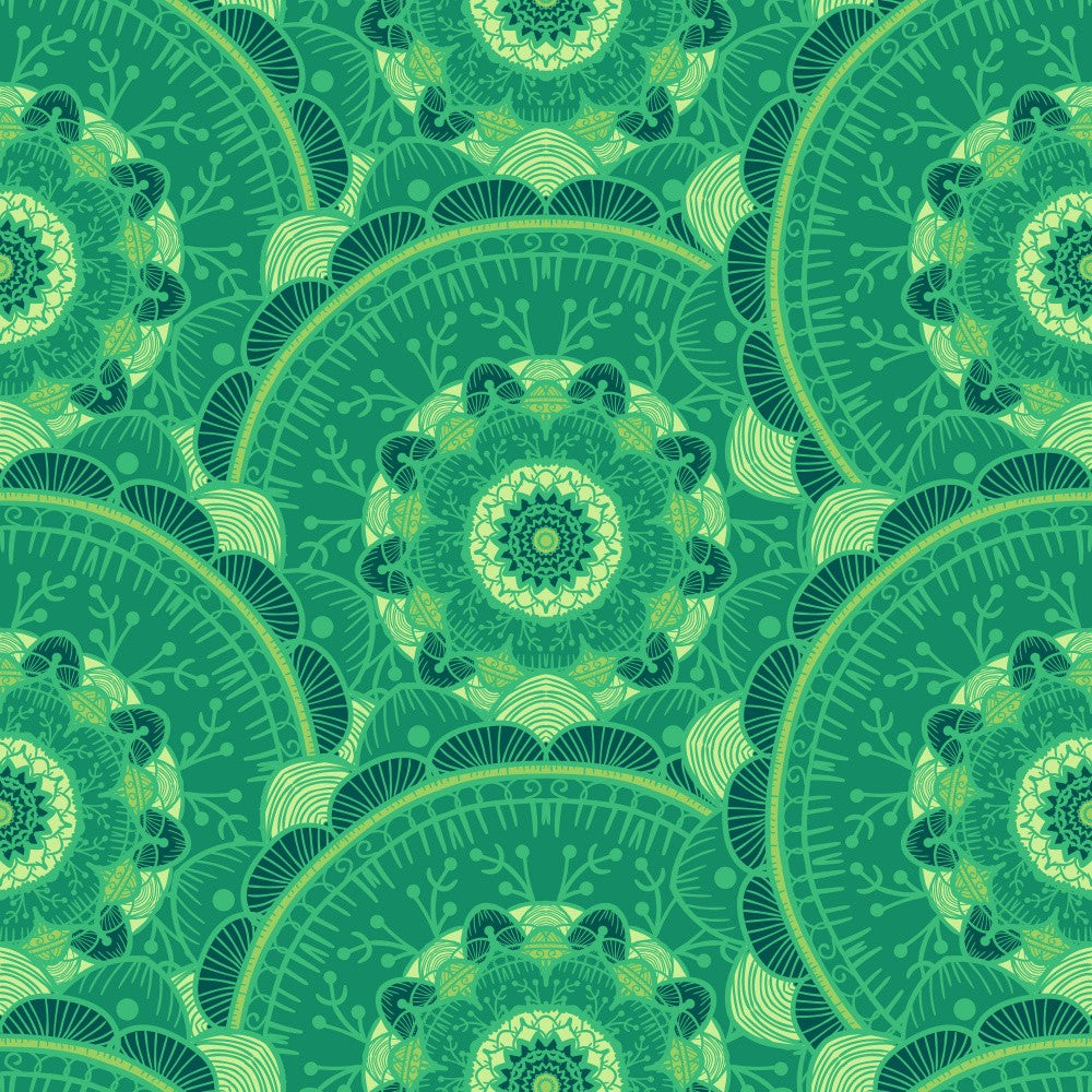 Abstract Mandala Line Art