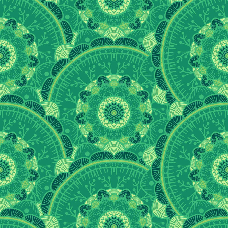 Abstract Mandala Line Art