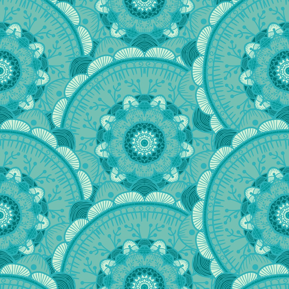 Abstract Mandala Line Art