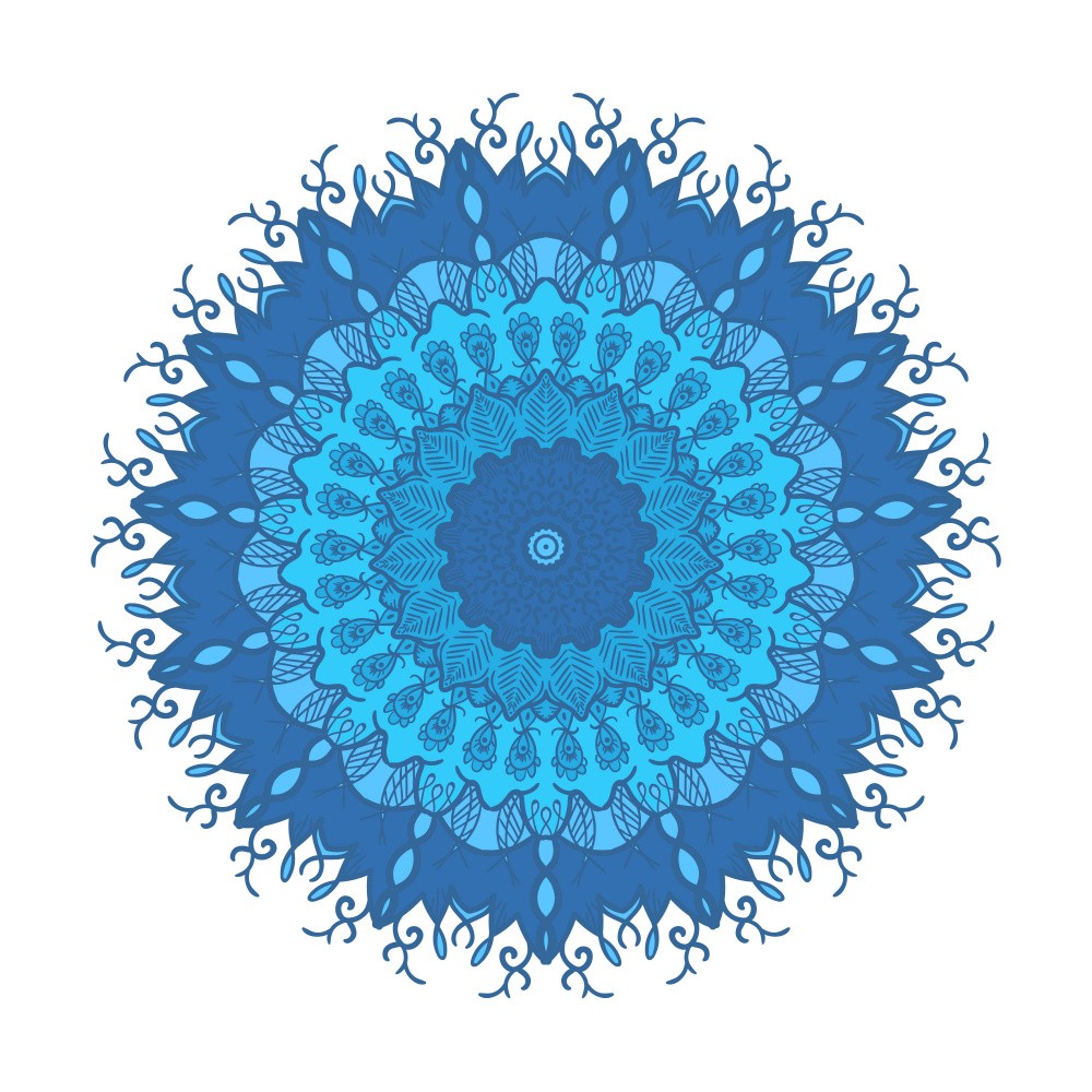 Blue Mandala Harmony