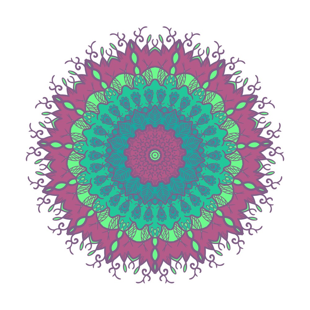 Mystical Mandala Flame