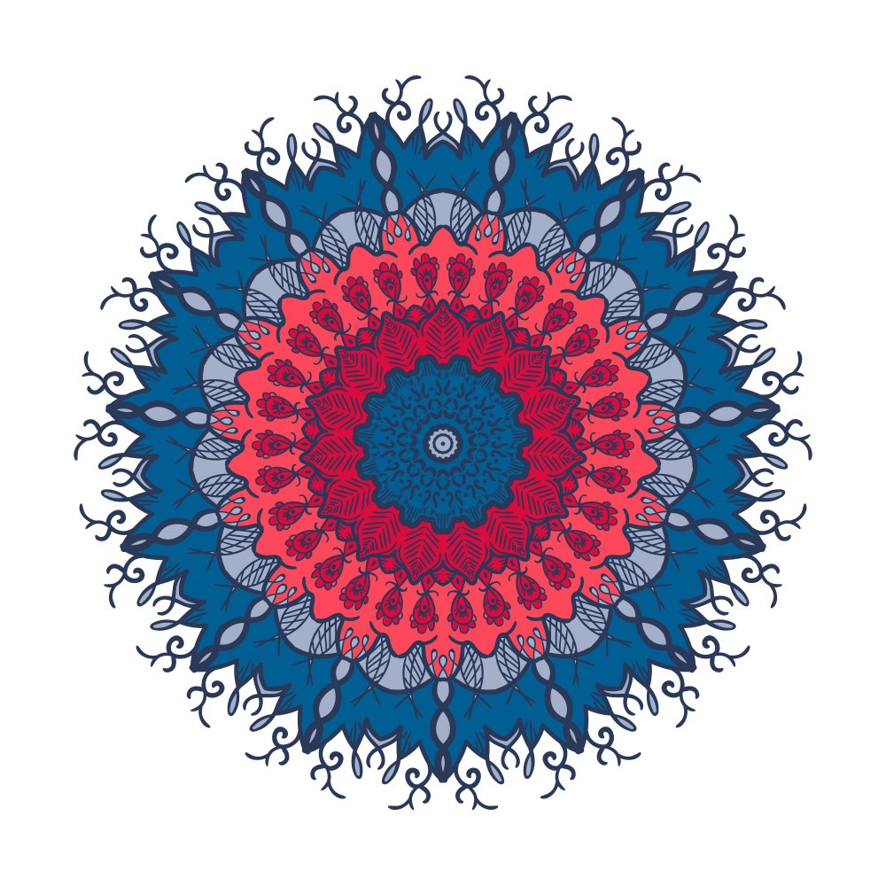 Vibrant Mandala Burst