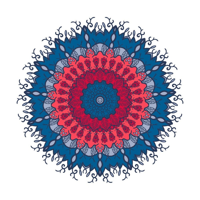 Vibrant Mandala Burst