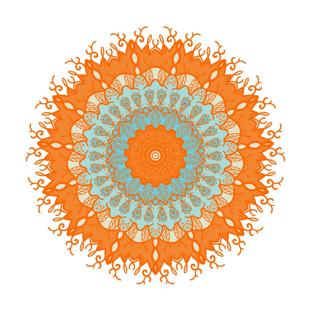 Vibrant Mandala Flow