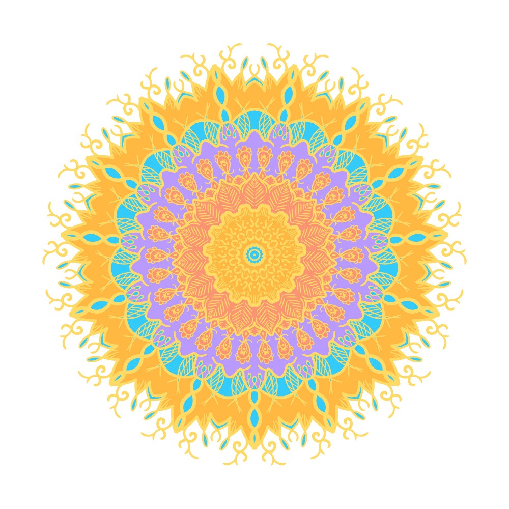 Radiant Mandala Glow