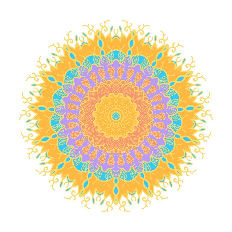 Radiant Mandala Glow