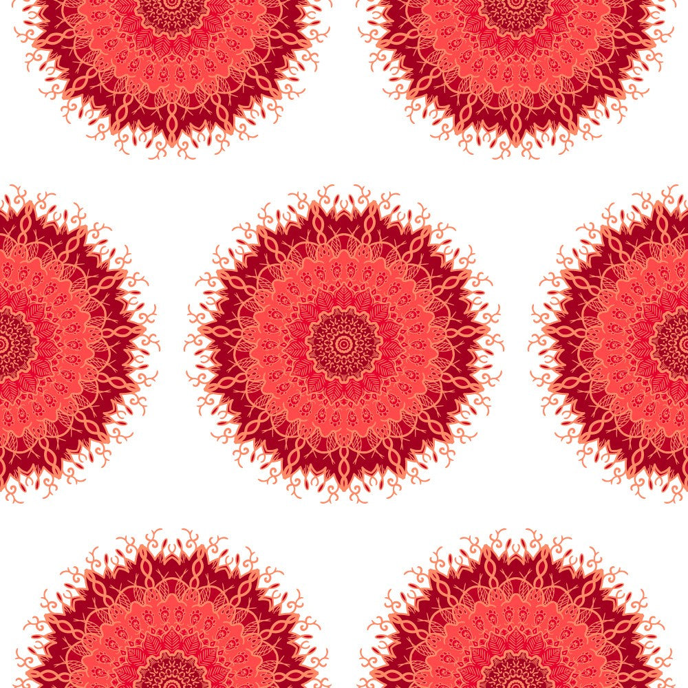 Abstract Mandala Line Art
