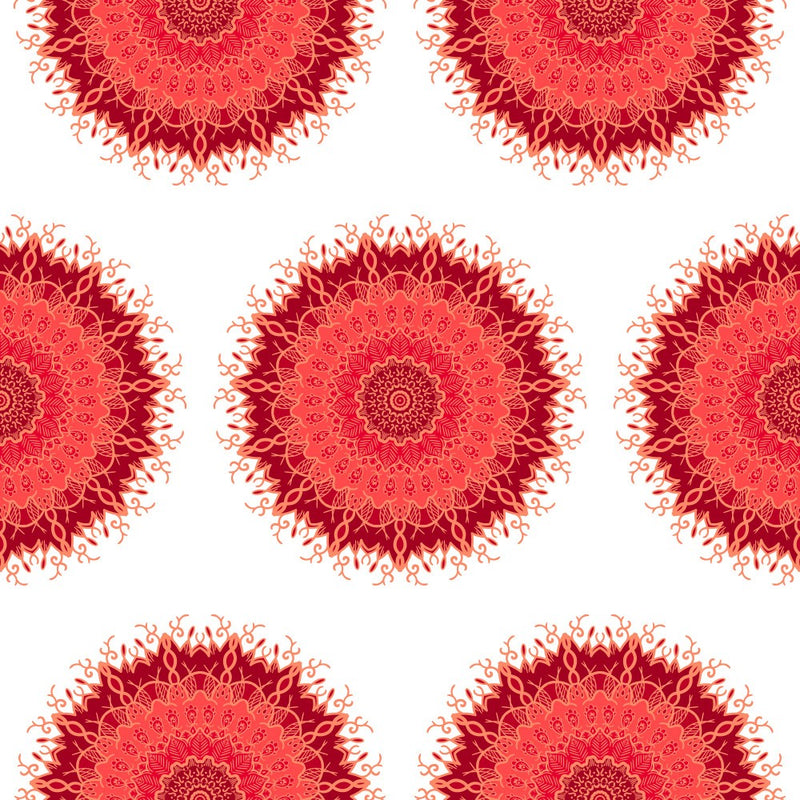 Abstract Mandala Line Art
