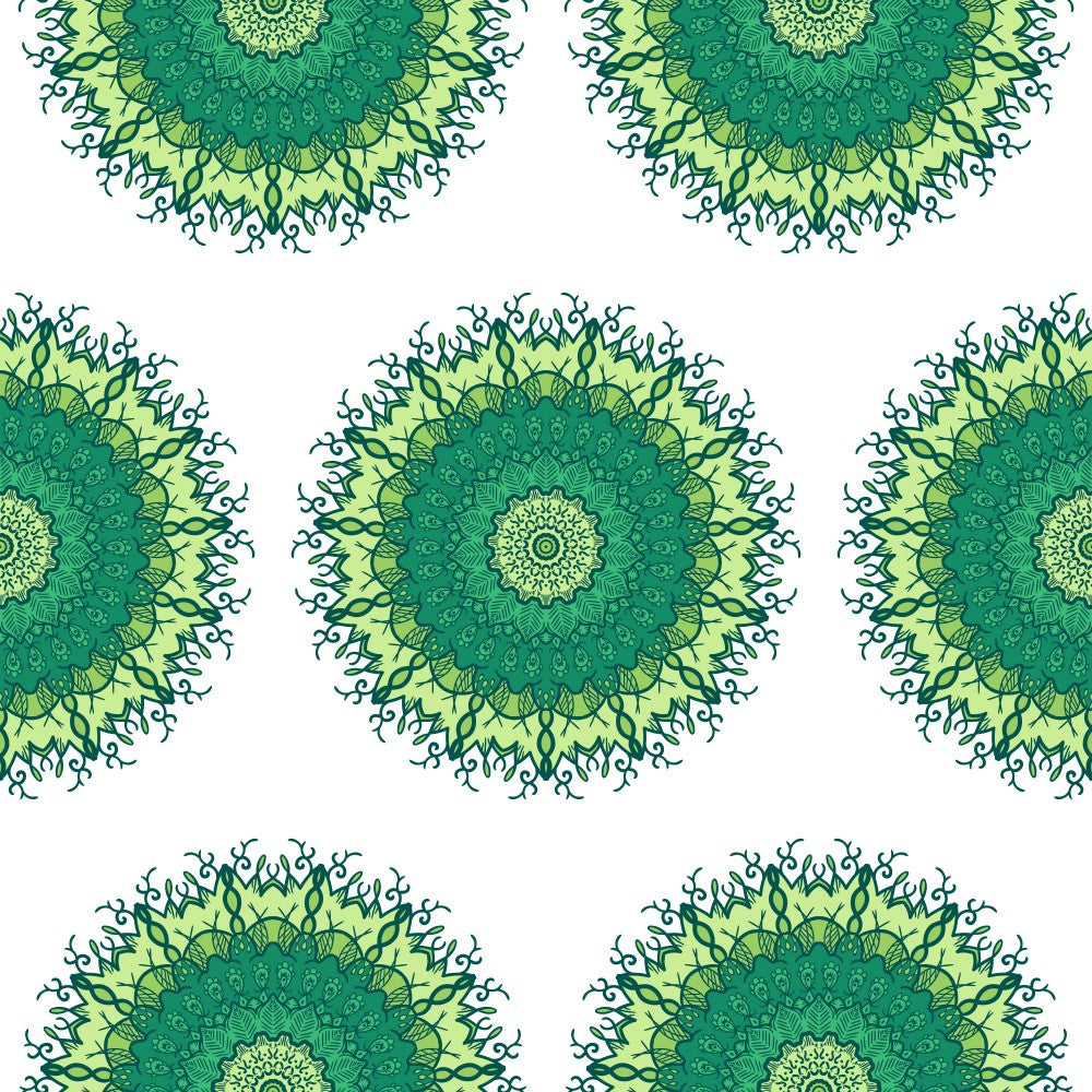 Abstract Mandala Line Art