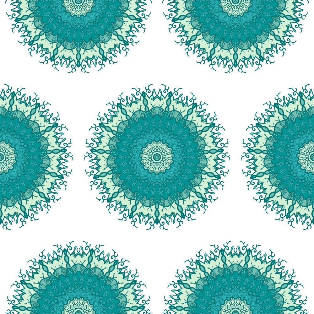 Abstract Mandala Line Art