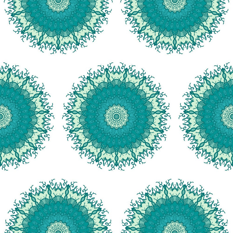 Abstract Mandala Line Art