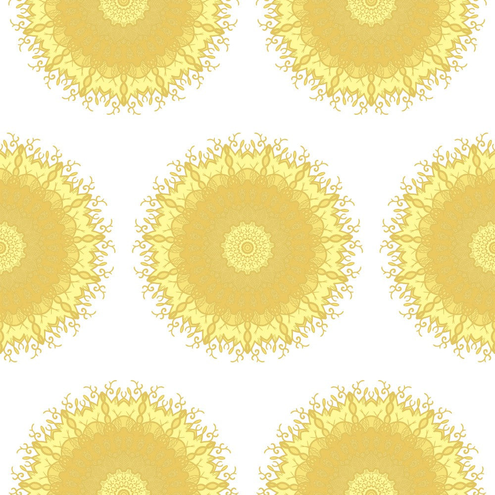 Golden Mandala Pattern