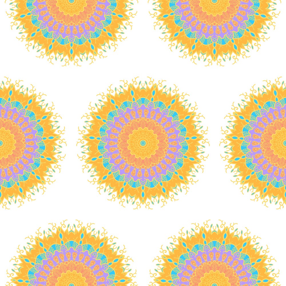 Strahlende Mandalas