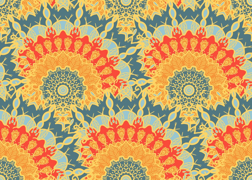 Vibrant Mandala-Inspired Design