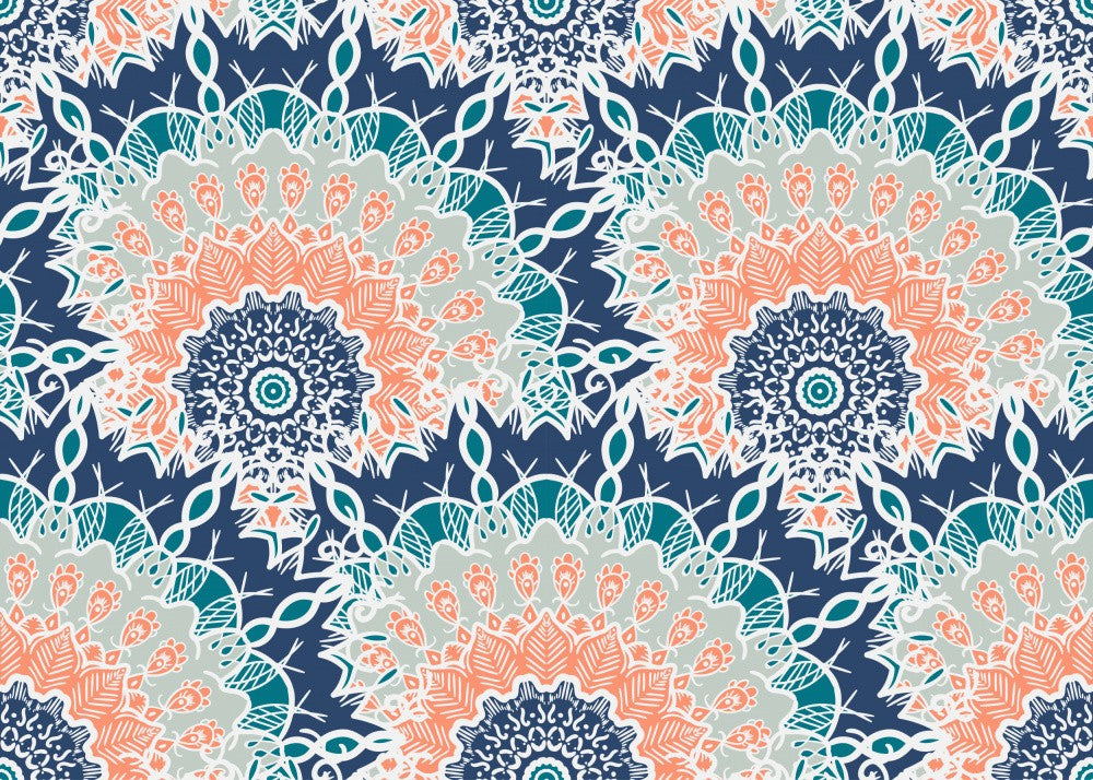 Vibrant Mandala Symphony