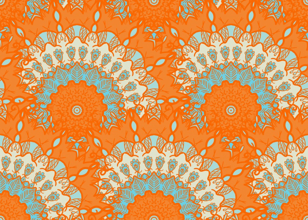 Vibrant Mandala Bloom