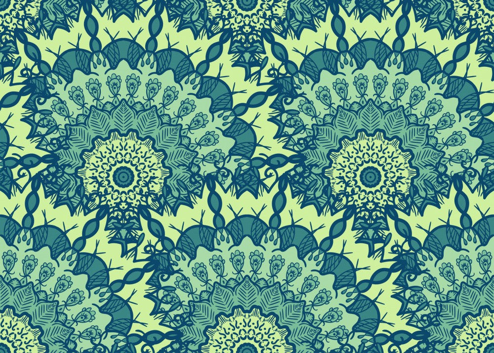 Symmetrical Floral Designs