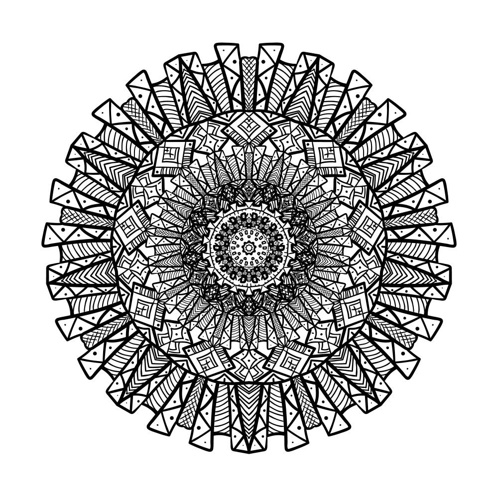 Intricate Mandala Bloom
