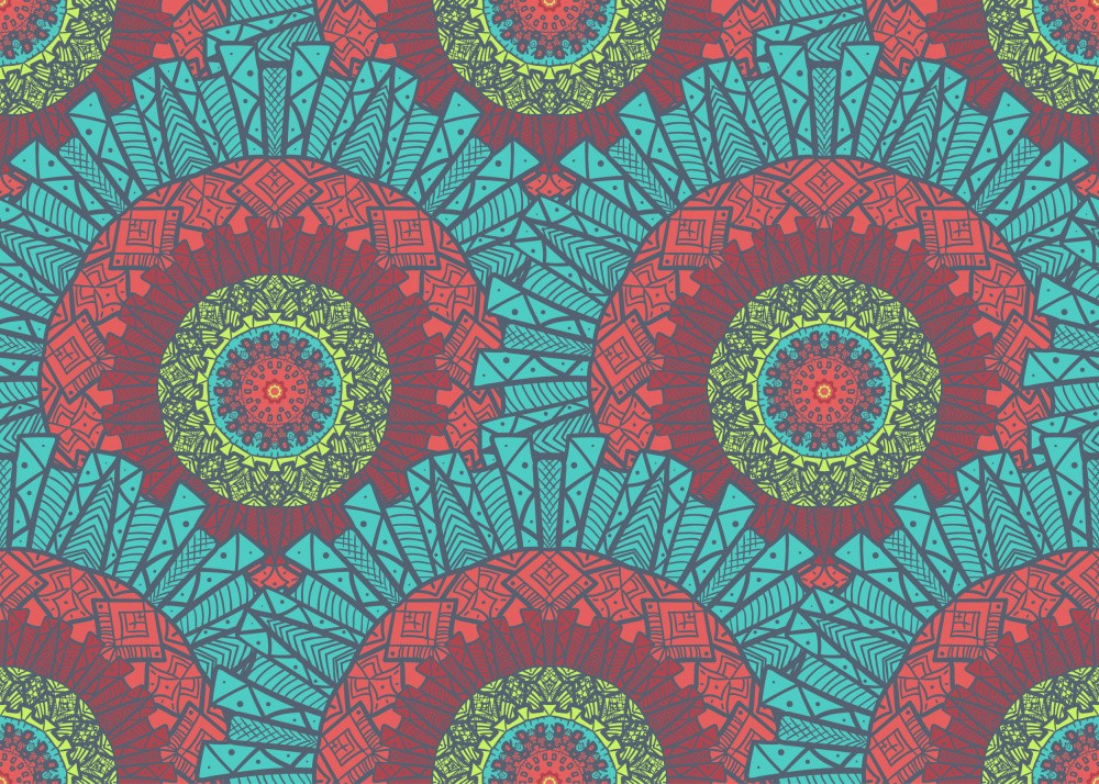 Symmetrical Mandala Patterns