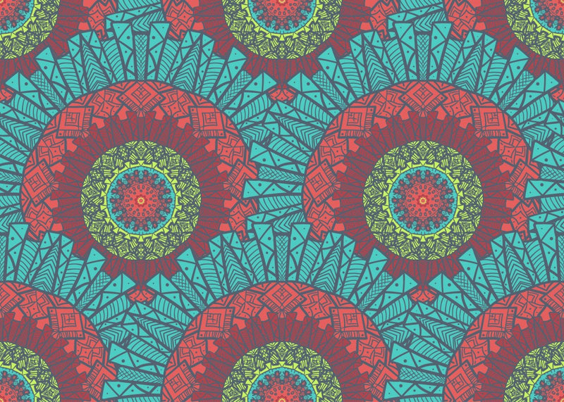 Symmetrical Mandala Patterns