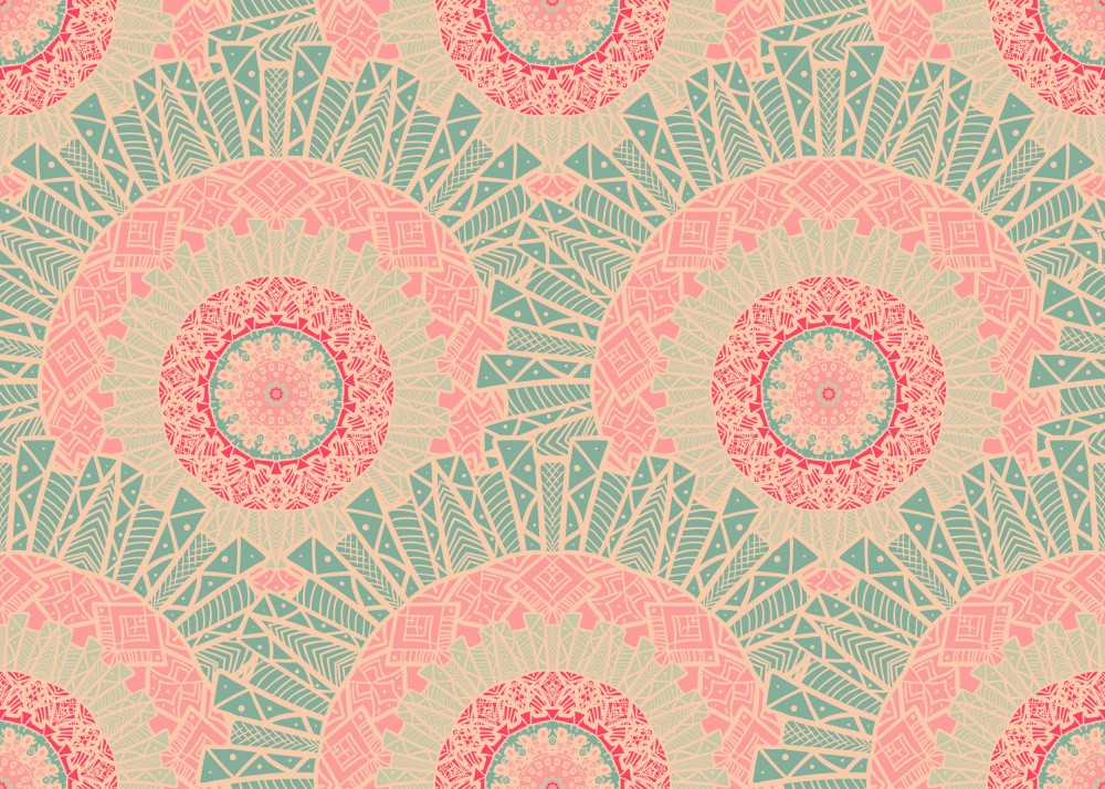 Symmetrical Mandala Patterns