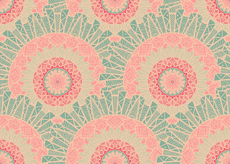 Symmetrische Mandala-Muster