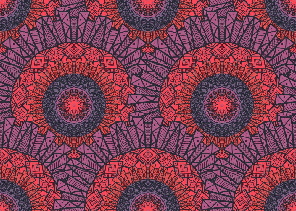 Symmetrical Mandala Patterns