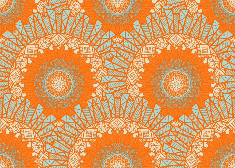 Symmetrical Mandala Patterns