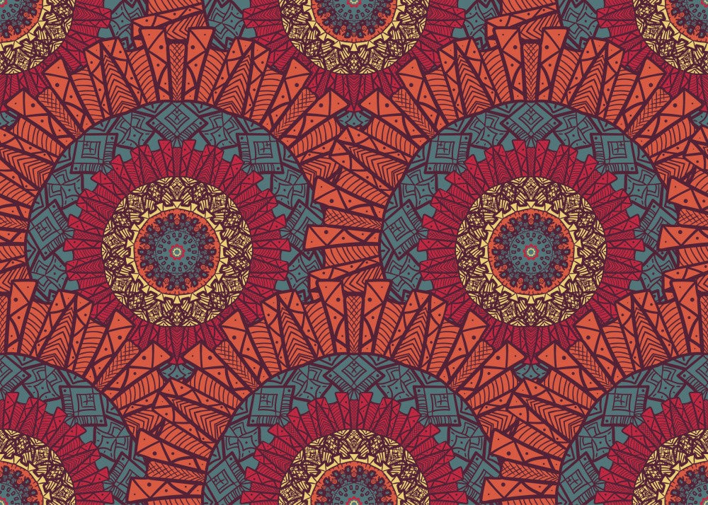 Symmetrical Mandala Patterns