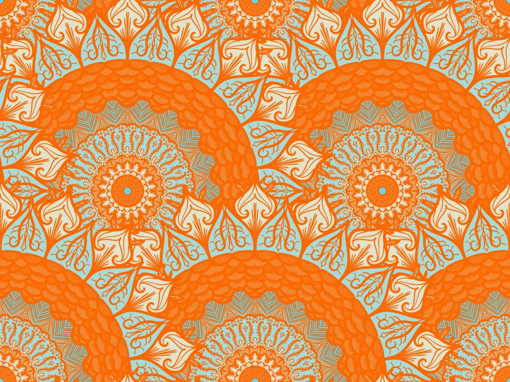 Symmetrical Mandala Patterns