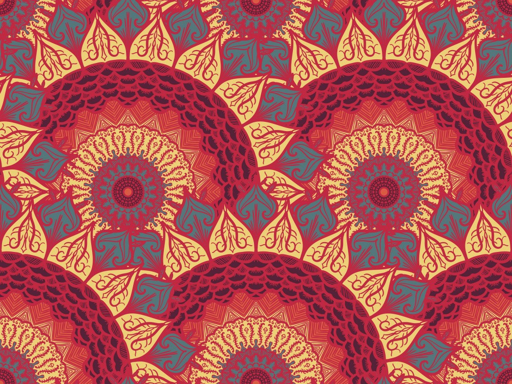 Symmetrical Mandala Patterns