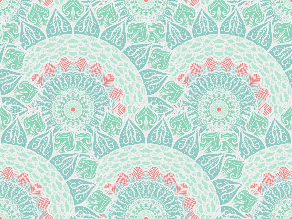 Abstract Mandala Line Art