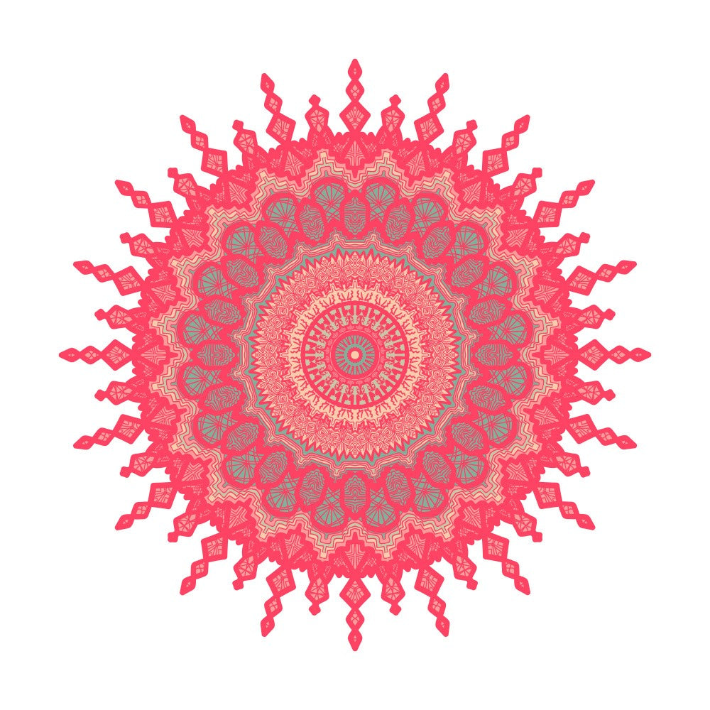 Radiant Mandala Burst