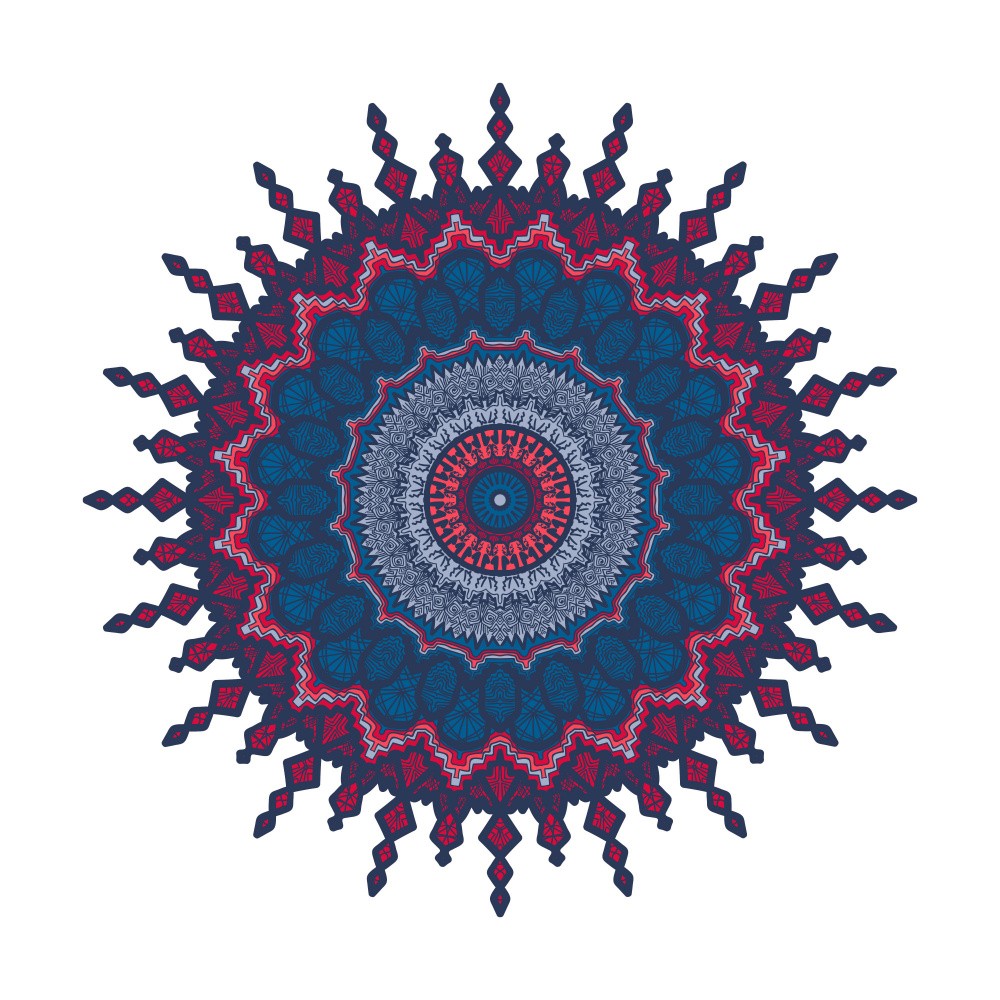 Radiant Mandala Burst