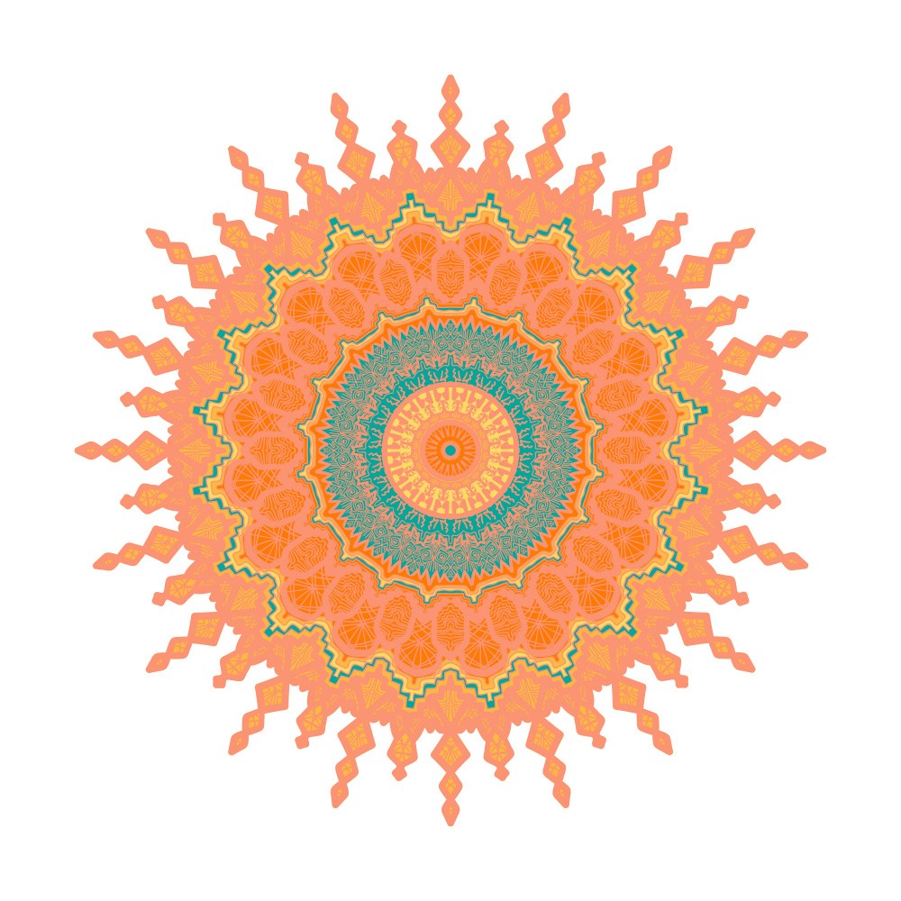 Sunburst Mandala