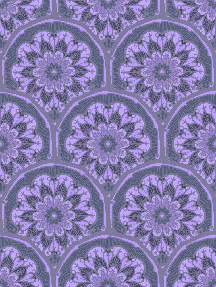 Geometric Pattern With Floral Mandala