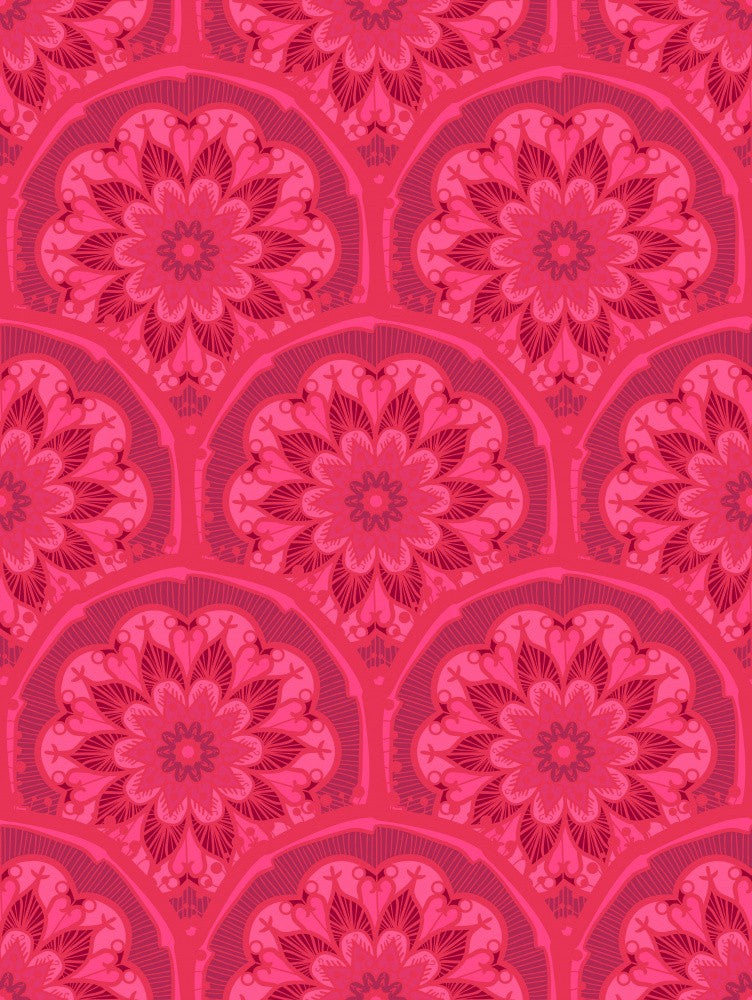 Vibrant Pink Mandala Pattern