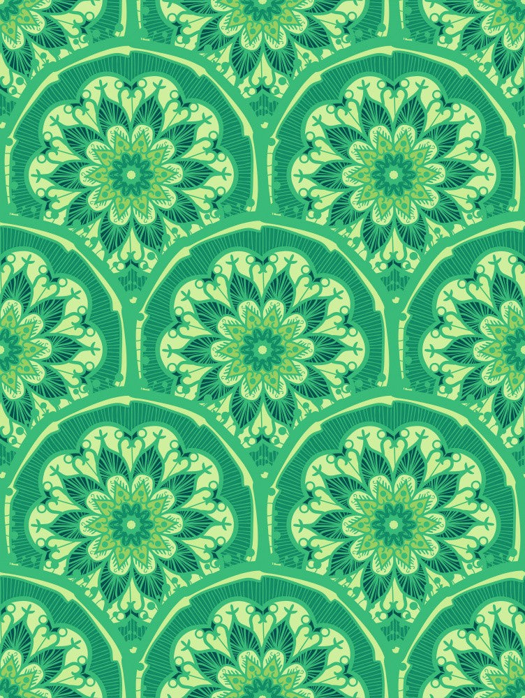 Verdant Mandala Circles