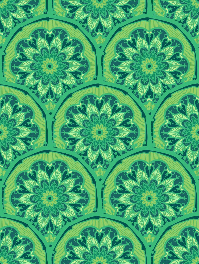 Verdant Floral Pattern
