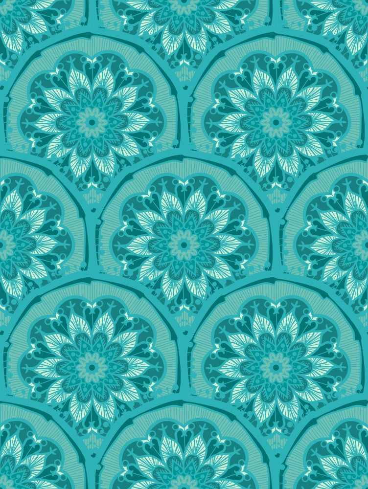 Turquoise Mandala Bliss