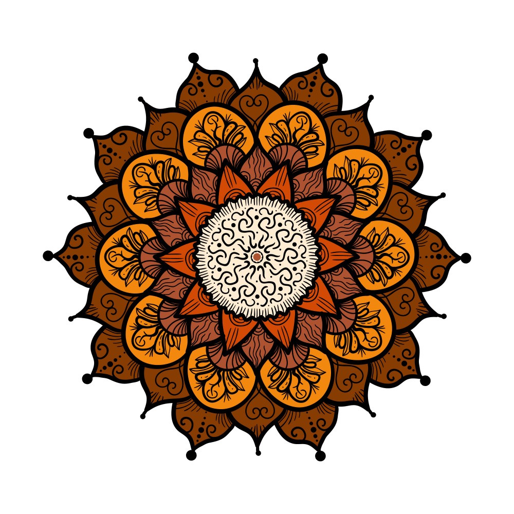 Floral Harmony Mandala