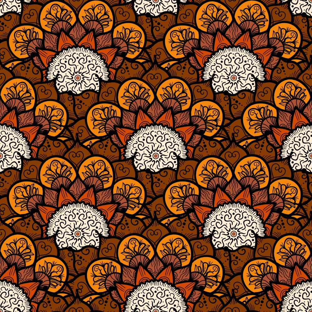 Autumn Floral Tapestry